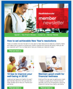 20180110HealthAdvocateNewsletter